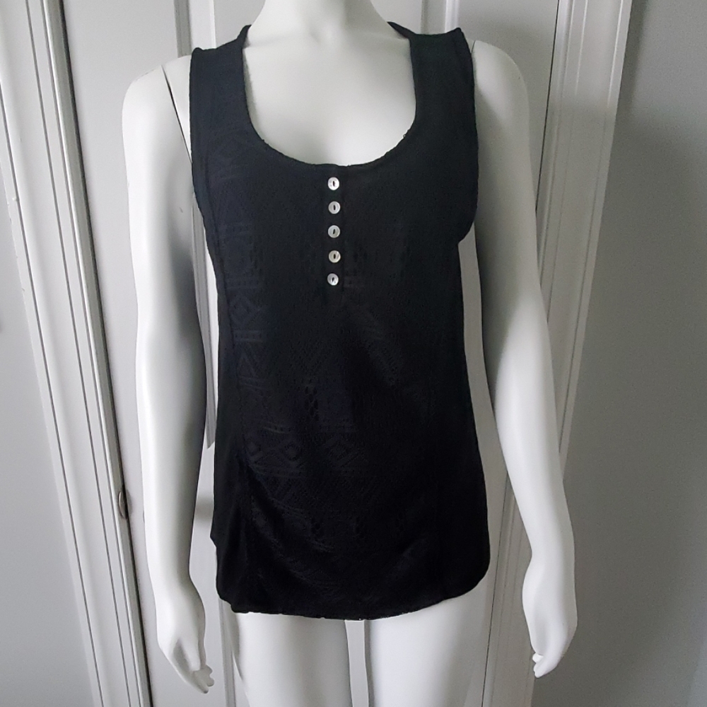 NWOT Self esteem black tank top - Picture 1 of 6